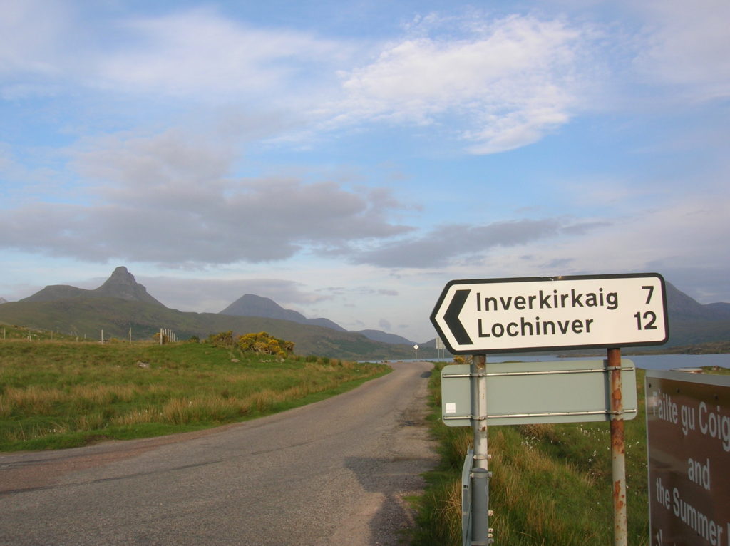 Cycle touring north Scotland