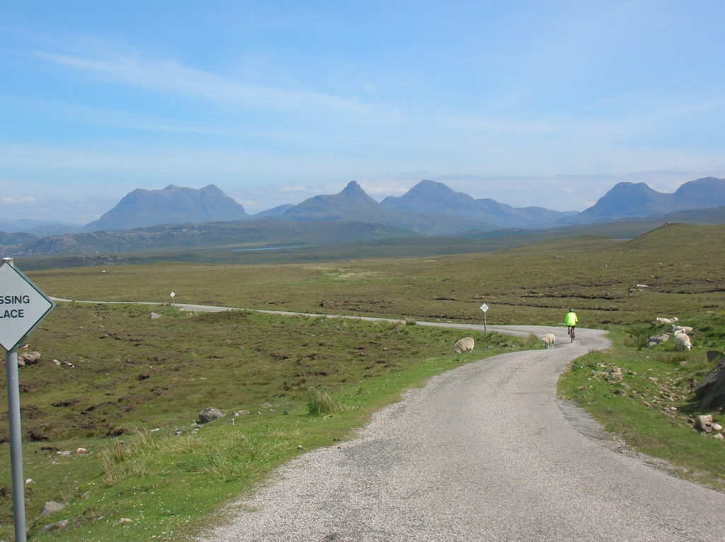 Cycle touring north Scotland
