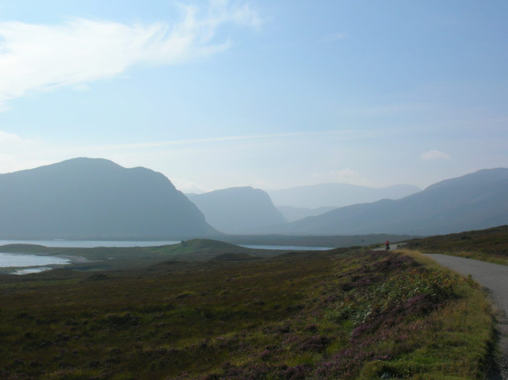 Cycle touring north Scotland