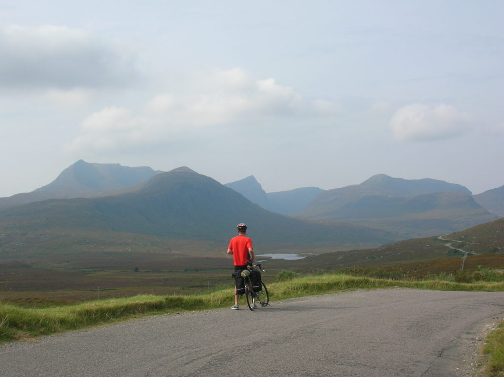 Cycle touring north Scotland
