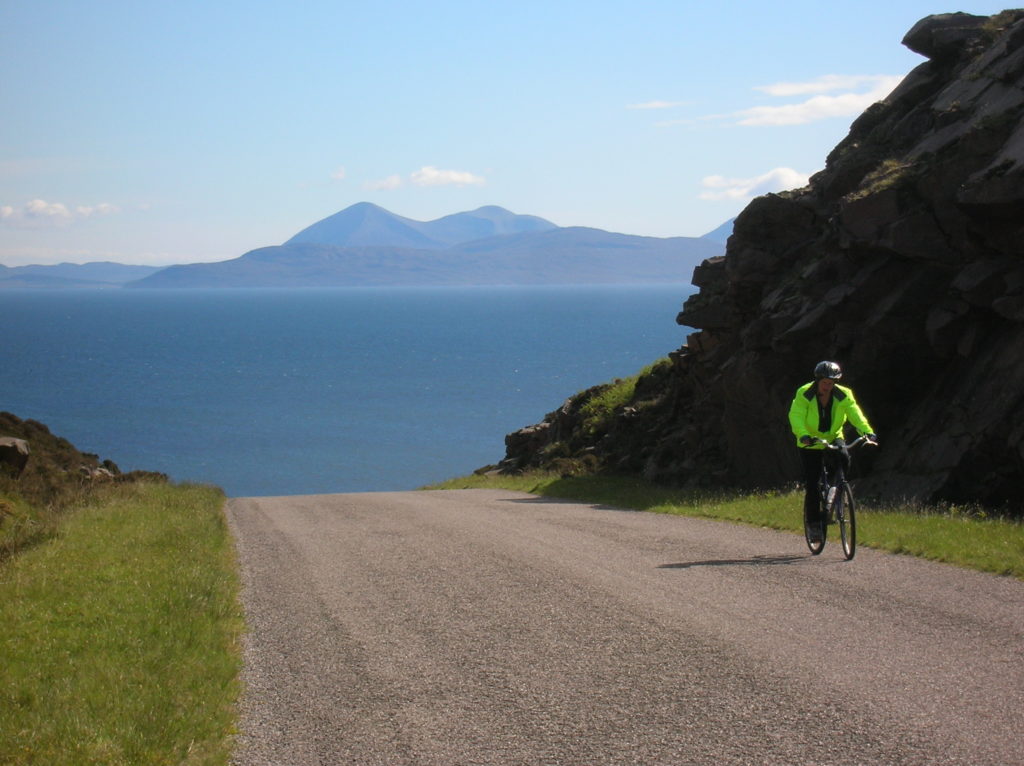 Cycle touring north Scotland