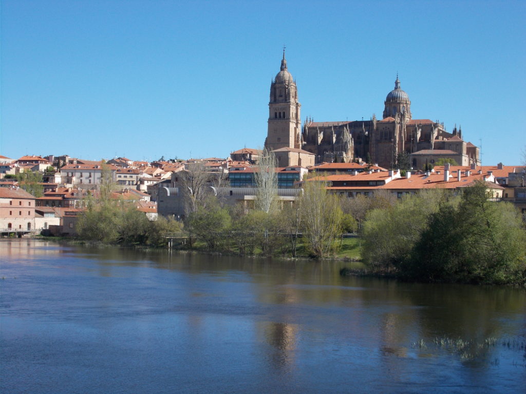 Salamanca. Cycling across Spain Via de la Plata and Camino de Santiago