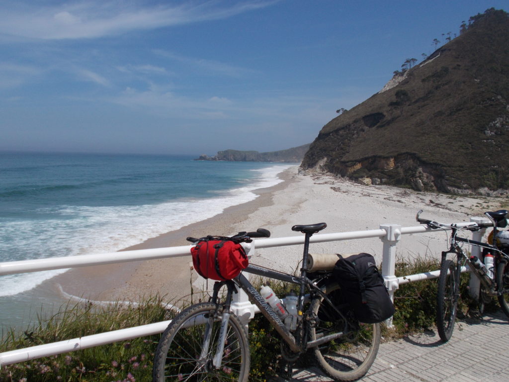 Cycling across Spain Via de la Plata and Camino de Santiago
