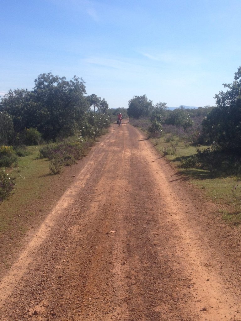 Cycling across Spain Via de la Plata and Camino de Santiago