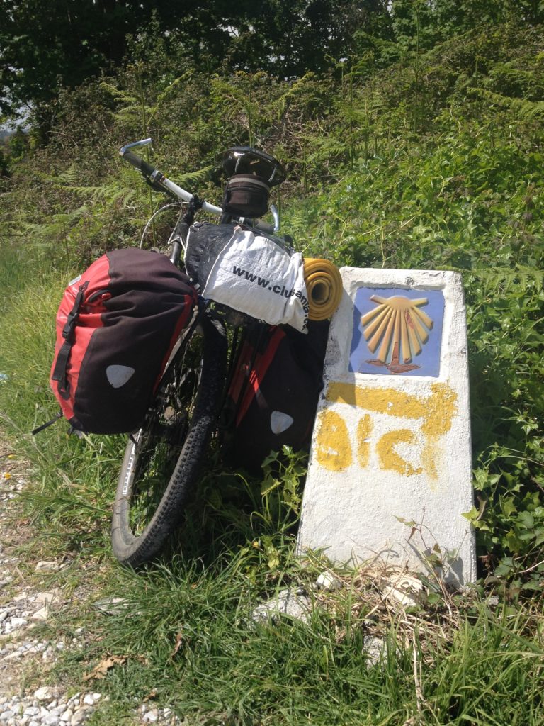 Cycling across Spain Via de la Plata and Camino de Santiago